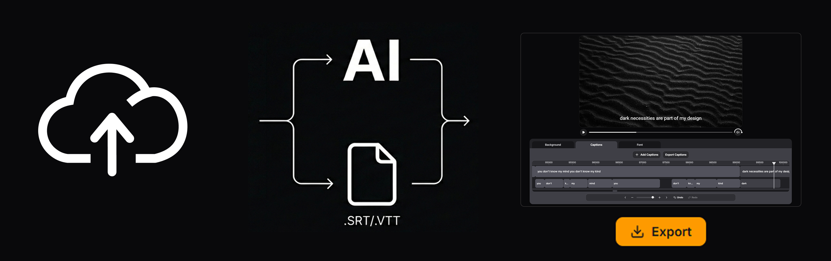 Steps to make a lyric video